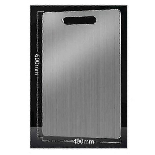 (F) Large titanium cutting board for home and restaurant use