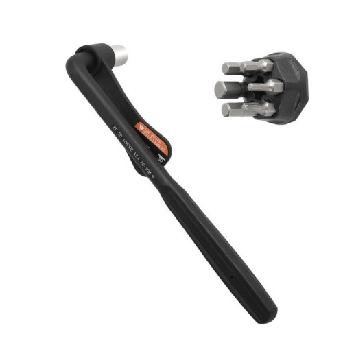 Bicycles Portable Torque Wrench Inner Hexagonal Set-EL20 black