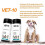 (1Bottle) Pet Urine Testing Strips, 100 Urinalysis Parameter Tests for Dogs,Cats,Vets, Accurate Testing 2