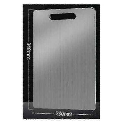 (C) Large titanium cutting board for home and restaurant use
