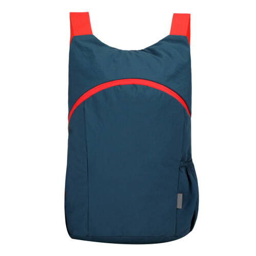 Sac à dos de randonnée pliable et résistant à-Bleu profond