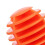 Balles de pratique de golf rayées, balles d'exercice de-Orange 4