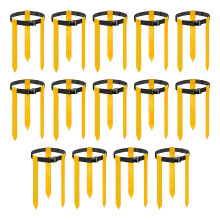 Sangle de Football, drapeau de taille, équipement-Jaune