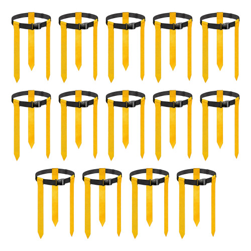 Sangle de Football, drapeau de taille, équipement-Jaune