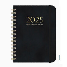 (Black) 2025 Daily Planner Iyyever, Daily Planner 2025 -CHAN