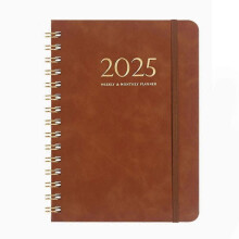 (Brown) 2025 Daily Planner Iyyever, Daily Planner 2025 -CHAN