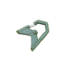 Crochet lourd en alliages d'aluminium pour engrenages-Vert armée