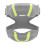 Sangle de compression élastique du genou, technologie à-Jaune 1