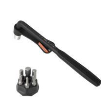 Ergonomische antislip-momentsleutel Draagbare fietsen-EL20 zwart