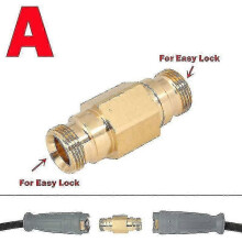 (Colorless) Hose Spray Gun Connector For Karcher Easy Lock Adapter To Quick Connect -New SZJR