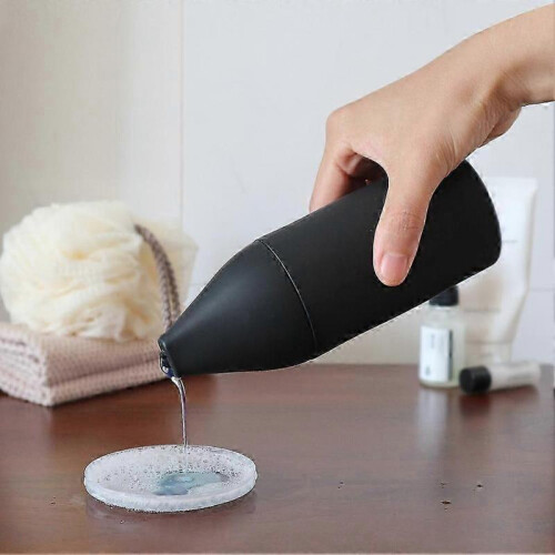Silicone Refillable Bottle Squeeze Dispenser Empty Powder Container Dish Washing Detergent Hand Soap Atomizer for Home 1pcd- 1