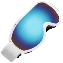 Snowboardbril voor dames heren Fietsen Outdoor-Zandwit frame wit