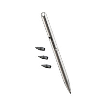 Stainless Steel Press Action Pen Compacts Journey Security