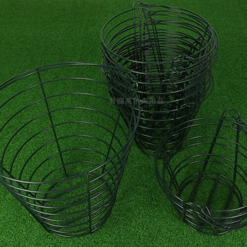 Lichtgewicht golfbalcontainer met handvat Staaldraad-S 1
