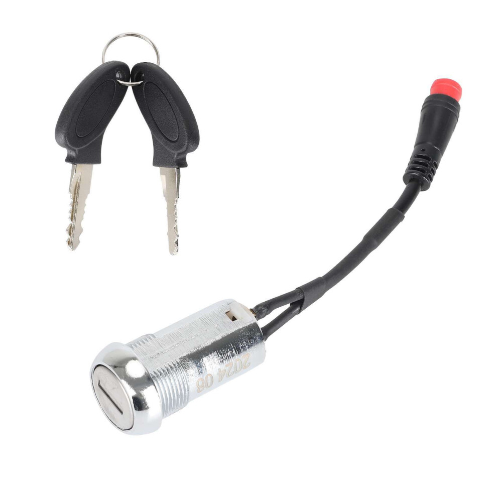 Electric Scooter Antitheft Lock Quick Snap On Installation Silver 7751000292799