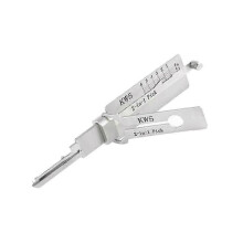 Locksmith Lishi 2 In 1 Tools Kw5 for Door Civil Lock Opener Hand Tool Professional Locksmith Hand T -CAN