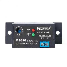 (M3056) Smart Current Detection Switch 0.2-30A Induction Relay AC Linkage Device PLC Signal Over Limit Closed Ac Mutual Inductor