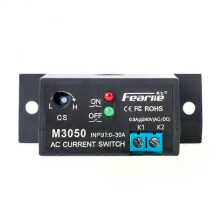 (M3050) Smart Current Detection Switch 0.2-30A Induction Relay AC Linkage Device PLC Signal Over Limit Closed Ac Mutual Inductor