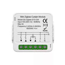 (Wifi) Tuya Wifi/zigbee Curtain Switch 2way Smart Curtain Module For Roller Shutter Blinds Motor Smart Home Work With Alexa Google Home