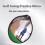 Quick Setups Plastic Golf Training Mirror for Correcting 6