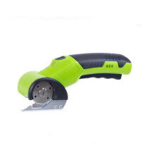 (Yellow) Cordless Electric Fabric Scissors, Power Rotary Cutter,Cardboard Box Heavy Duty Scissor, Rechargeable Sewing Shears