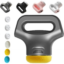 (Grey) Multifunctional Body Massager Beating, Pushing Fat Shaping Beating Vibration Massager Fascia Gun