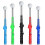 (Blue) Golf Swing Practice Stick Golf Swing Trainer Retractable Practice Beginner Alignment Gesture Correct Wrist Golf Training Aids 1