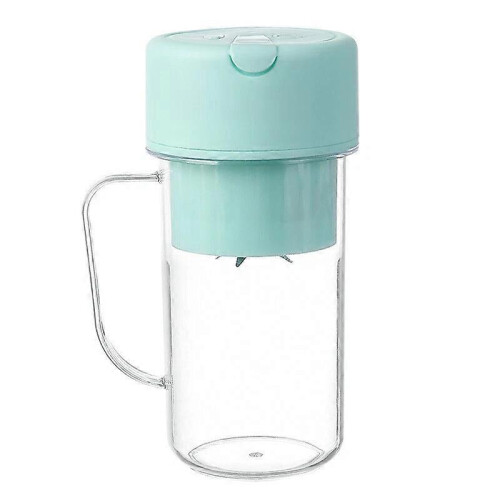 (Blue)Electric Juice Maker Portable Blender Smoothie Juicer Fruit Machine