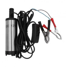 38mm for Pumping Submersible Pump 12 Volt Fuel Transfer Pump 12V DC Electric 12L/min Stainless Steel Shell Diesel Oil Water