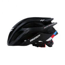 (Black) MTB Bike Helmet With Taillamp For Men Women Sport Cycling Helmet Adjustable Mountain Road Soft Pad Safety Hat Accessories