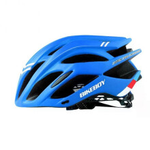 (Blue) MTB Bike Helmet With Taillamp For Men Women Sport Cycling Helmet Adjustable Mountain Road Soft Pad Safety Hat Accessories