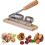 Stainless Steel Manual Nutcracker - Walnut/Chestnut Tongs for Kitchen Snack Prep (Durable Grip) -CN 1