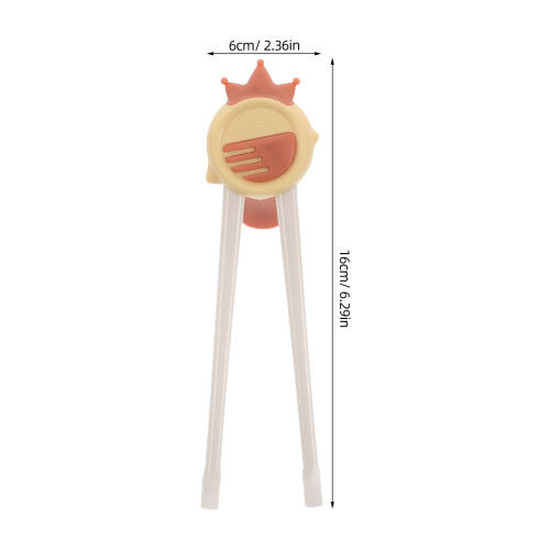 One Pair Kids Training Chopsticks With Bird Design Easy To Hold 1
