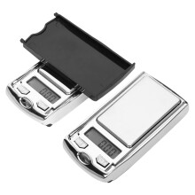 2St Mini Taschenwaage Schlüsselanhänger Mit Lcd Anzeige Zum