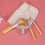 8 Bambusgriff Borsten Make-up Set Mit Leinenbeutel 8