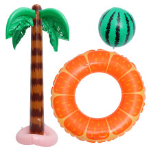1Set PVC Hawaii Party Fotozubehör Schwimmring