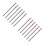 12 Pcs Nail Drill Bits Set Ball Head For Cuticle Clean 3/32' Electric 6