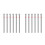 12 Pcs Nail Drill Bits Set Ball Head For Cuticle Clean 3/32' Electric 8