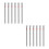 12 Pcs Nail Drill Bits Set Ball Head For Cuticle Clean 3/32' Electric 4