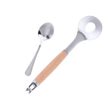 1 Set Antihaft Metall Fleischklopfer Mit Auslaufloch Und Löffel