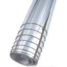 (50x200cm)Flexible Mirror Sheets, Mirror Wall Stickers Non Glass Self Adhesive Mirror For Bathroom, Bedroom Dresser 25-26s