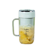 (green)New Portable Blender Juicer with 15-Second Ice-Crushing Power, 8 Blades, Blender for Shakes and Smoothies 25-26s