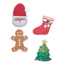 20 Weihnachts Spülschwämme, Saugfähig, Kratzfrei, Wiederverwendbar