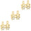 12 Mini Parfümflakons 8 Ml Für 9