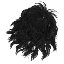 Ersatzstück Haarbedeckung Für Weiße Haare Nahtlose Lockige Perücke