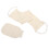 8 Peeling-Rückenschrubber Badehandschuhe Set Beige 2