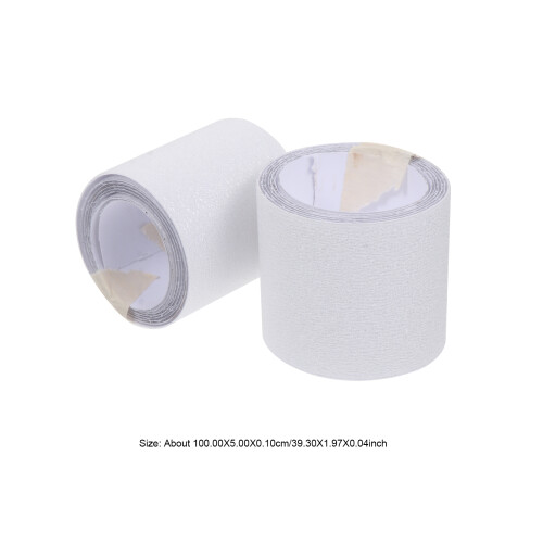 2Stk. Bad Aufkleber Selbstklebend Transparent 1
