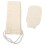 8 Peeling-Rückenschrubber Badehandschuhe Set Beige 3