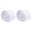 2Stk. Bad Aufkleber Selbstklebend Transparent 3
