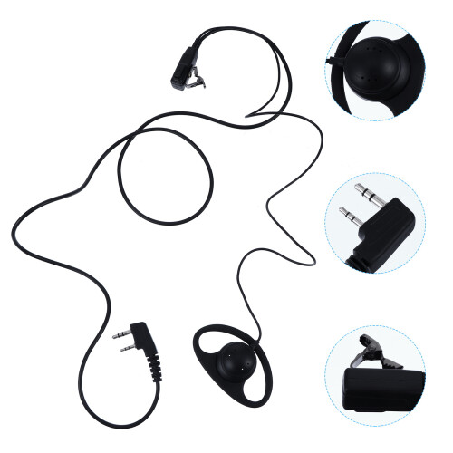 1 Intercom Headset 2- Funk Kopfhörer Ohrstück 2